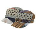 Adi Designs Hard Brim Patchwork Military Hat