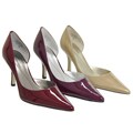 Anne Klein Patent Leather Pointed-toe Stilettos