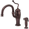 Danze Antioch Rubbed Bronze Kitchen Faucet with Spray