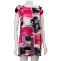 FINAL SALE BB Dakota Women's Silk Brush Stroke Dress