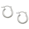 Sterling Silver Petite Hoop Earrings