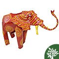 Painted Tin Elephant (Zimbabwe)