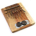 Recycled 15-key Mbira Instrument (Zimbabwe)
