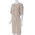 Danny & Nicole Women's Belted Dress and Jacket Set