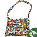 Foil Wrapper Woven Strap Bag (Mexico)