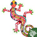 Metal Pink Gecko (Haiti)