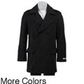 Kenneth Cole New York Men's Wool Blend Peacoat