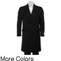 Kenneth Cole New York Men's Wool/Cashmere Blend Double Breasted Coat