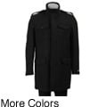 Kenneth Cole New York Men's Wool Blend Military Coat
