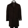 Kenneth Cole Men's New York Wool Blend Coat with Removable Vest