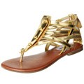 Steve Madden Women's 'Barbyy' Goldtone Sandals