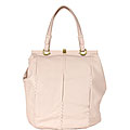 Bottega Veneta Woven Leather Frame Tote Bag