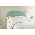 Diamond Matelasse Blue Air-cushioned Inflatable Headboard