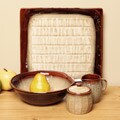 Sango Fusion Brown 5-piece Completer Dinnerware Set