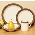 Sango Rustic Cream 16-piece Dinnerware Set