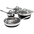 Merton 7-piece Black Cookware Set