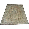 Persian Antique Tabriz Beige Rug (10' x 12'9)