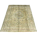 Persian Antique Tabriz Gold/ Brown Rug (8'4 x 11'5)