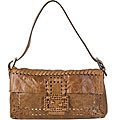 Fendi Small Brown Parchment Handbag