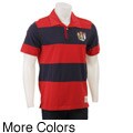 Canterbury of New Zealand Men's Short-sleeve Stripe Rugby Shirt