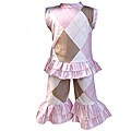 AnnLoren American Girl Doll Argyle Outfit