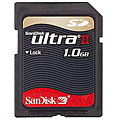 SanDisk 1GB Ultra II SD Memory Card