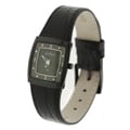Skagen Women's Black Leather Watch