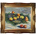 Claude Monet 'Pears and Grapes' Hand-painted Oil Reproduction
