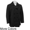 London Fog Men's Wool Blend Peacoat