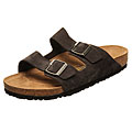 Birkenstock Men's 'Arizona' Steel Grey Nubuck Sandals
