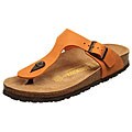 Birkenstock Women's 'Gizeh' Mango Nubuck Narrow Sandals