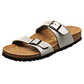 Birkenstock Women's 'Sydney' White Leather Sandals