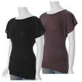Finesse Junior's Scoop-neck Flutter-sleeve Tunic