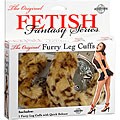 Pipedream Furry Leopard Leg Cuffs