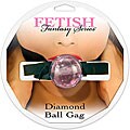Pipedream Diamond Ball Gag in Pink