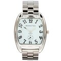 Manhattan Men's Silvertone Dress Watch