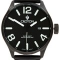 Croton Men's Black and White Jumbo Watch
