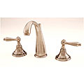 Giagni Widespread Antique Nickel Lavatory Faucet with Metal Lever Handles