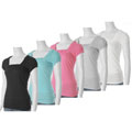 Ci Sono by Adi Junior's Square-neck Cap-sleeve Top