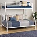 Sunrise White Twin/ Double Bunk Bed