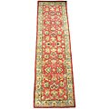 Indo Mahal Red Runner Rug (2'6 x 8')