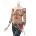 Kaelyn Max Women's Multicolor Long-sleeve Blouse