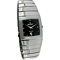 Peugeot Swiss Men'sTungsten Carbide Square Watch