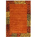 Autumn Gold/ Rust Rug (3'6 x 5'6)