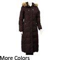 MICHAEL Michael Kors Women's Long Hooded Down Coat