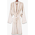 Ecru Bamboo Bathrobe