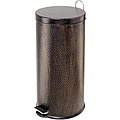 Bronze-finished 30-liter Step Trash Can