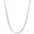 Sterling Silver 20-inch Flat Open-link Chain