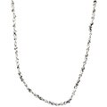 Sterling Silver 18-inch Twisted Serpentine Chain