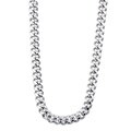 Sterling Silver 24-inch Miami Cuban Link Chain